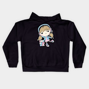 Love Summer Girl Kids Hoodie